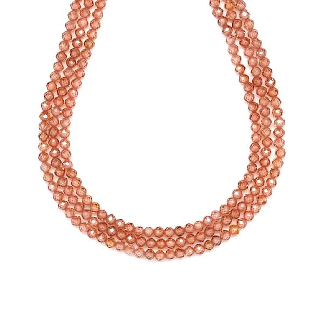 Cirkon fazettált púder golyó 3mm  ékszerkészítő alapanyag (füzér) - kellékek & szerszámok - ásvány alapanyag - ásványfüzér - Meska.hu