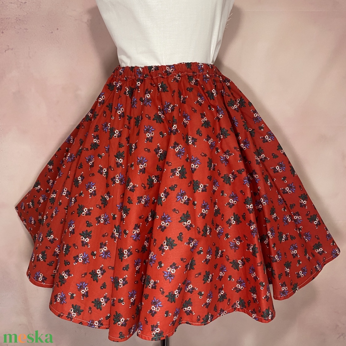 Extra pörgős körloknis gyerekszoknya több méretben - KÉSZLETEN - ruha & divat - gyerekruha - szoknya - Meska.hu