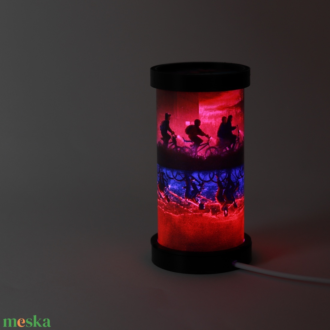 Stranger Things asztali lámpa - otthon & életmód - lámpa - asztali lámpa - Meska.hu