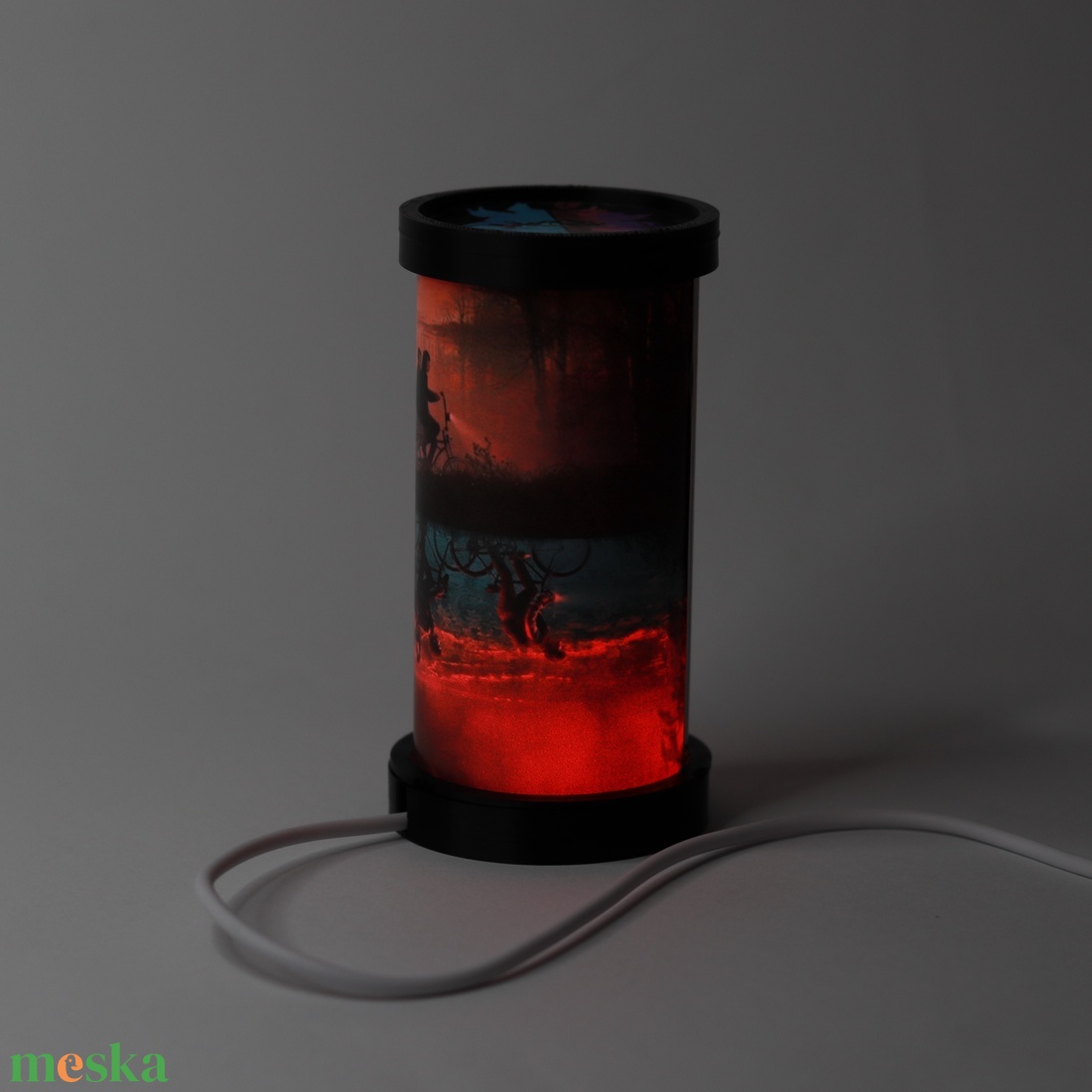 Stranger Things asztali lámpa - otthon & életmód - lámpa - asztali lámpa - Meska.hu