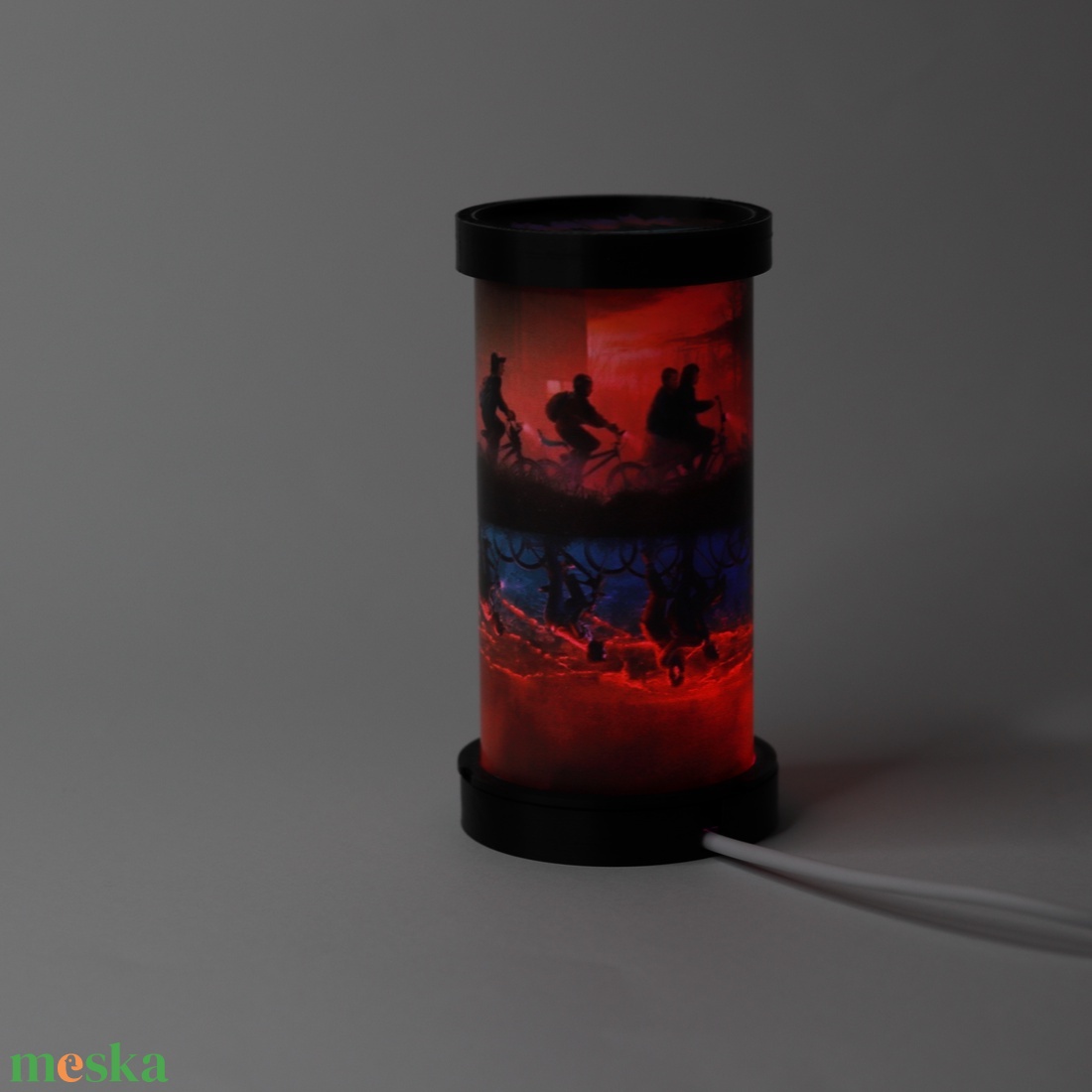 Stranger Things asztali lámpa - otthon & életmód - lámpa - asztali lámpa - Meska.hu