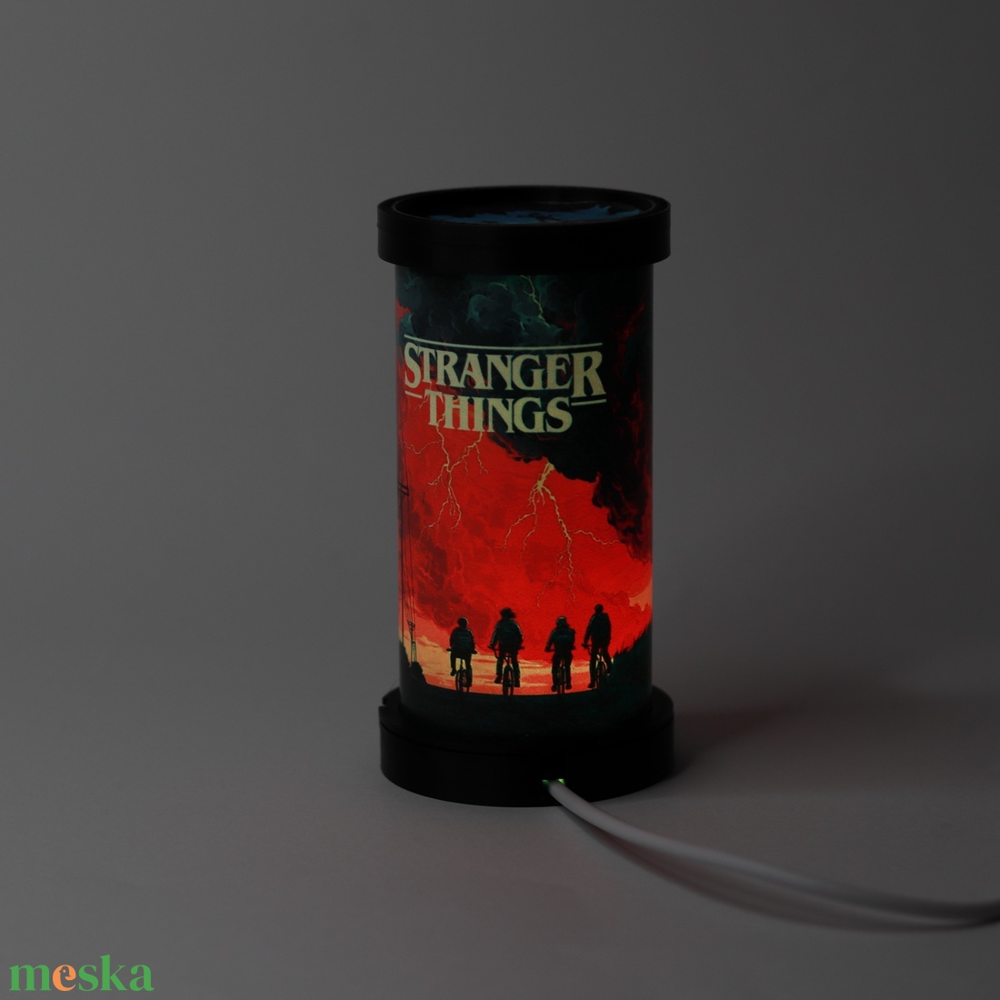 Stranger Things - éjjeli lámpa - otthon & életmód - lámpa - asztali lámpa - Meska.hu