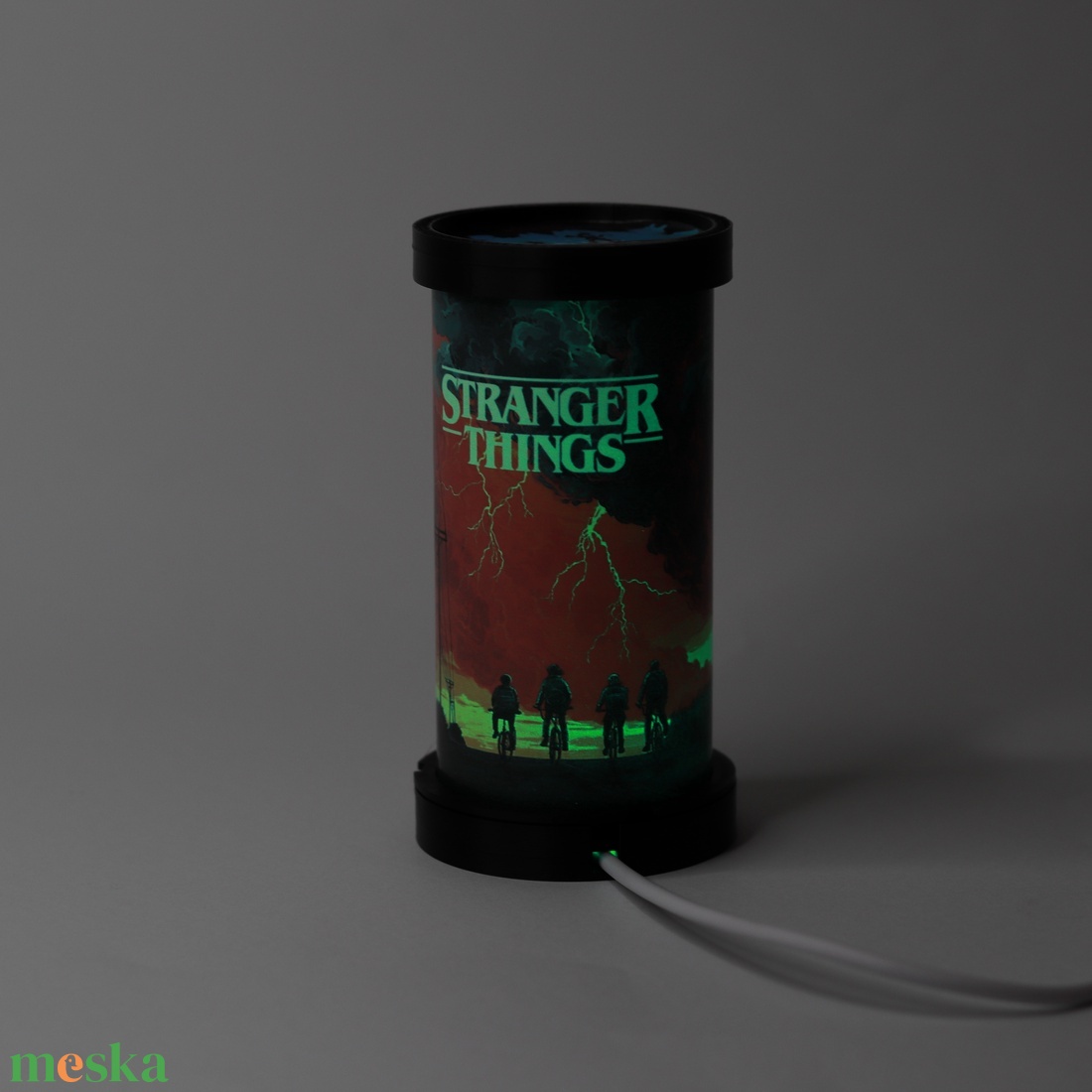 Stranger Things - éjjeli lámpa - otthon & életmód - lámpa - asztali lámpa - Meska.hu
