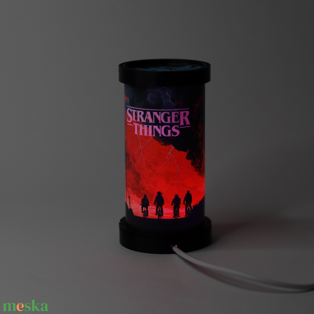 Stranger Things - éjjeli lámpa - otthon & életmód - lámpa - asztali lámpa - Meska.hu