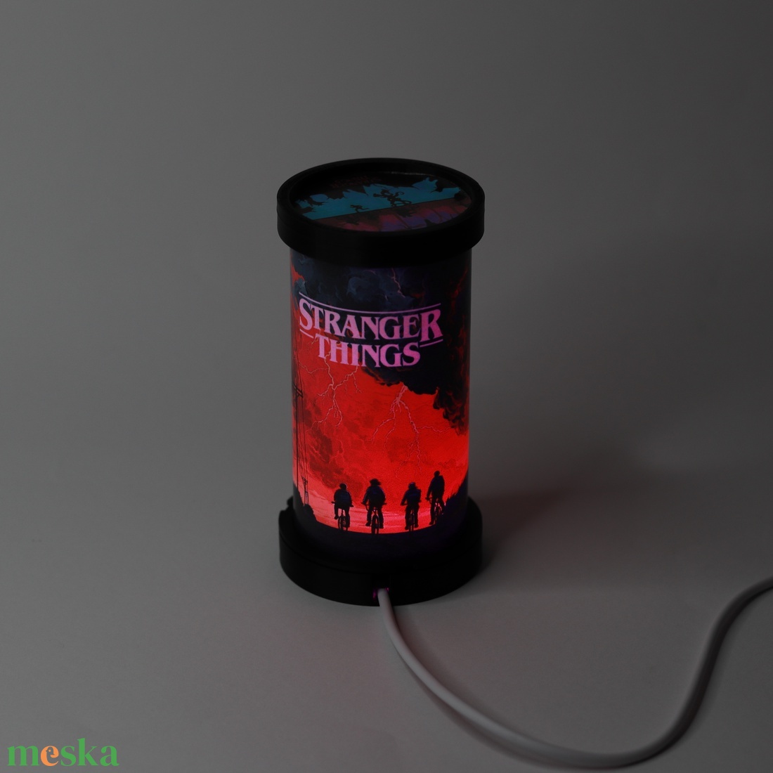 Stranger Things - éjjeli lámpa - otthon & életmód - lámpa - asztali lámpa - Meska.hu