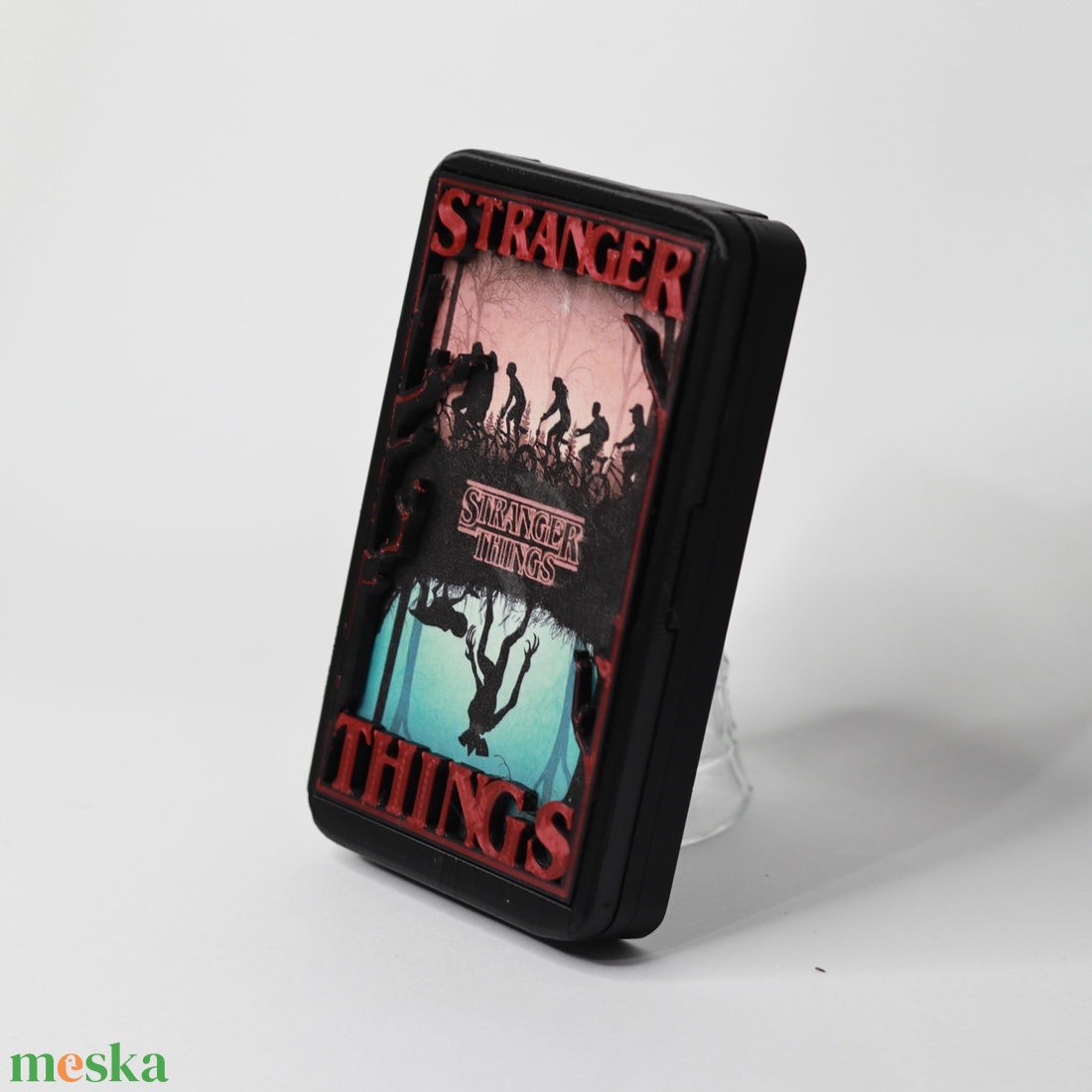 Stranger Things irattartó - táska & tok - pénztárca & más tok - kártyatartó & irattartó - Meska.hu