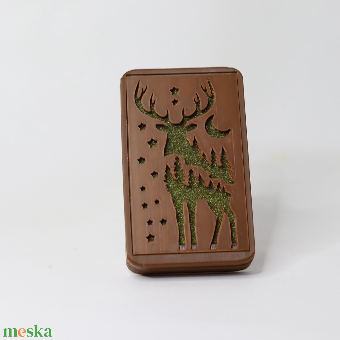 Epoxy gyantával diszitett irattartó - táska & tok - pénztárca & más tok - kártyatartó & irattartó - Meska.hu