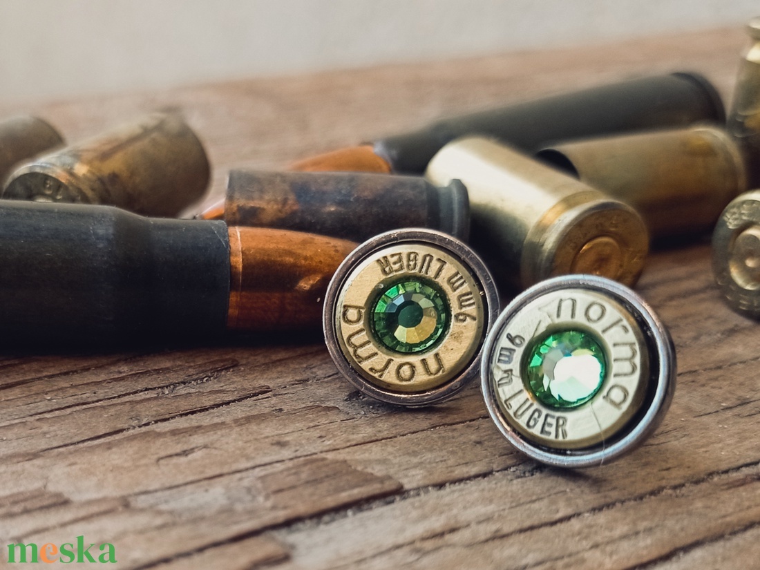 Nyaklánc+Fülbevaló Szett - Fűzöld - ékszer - ékszerszett - Meska.hu