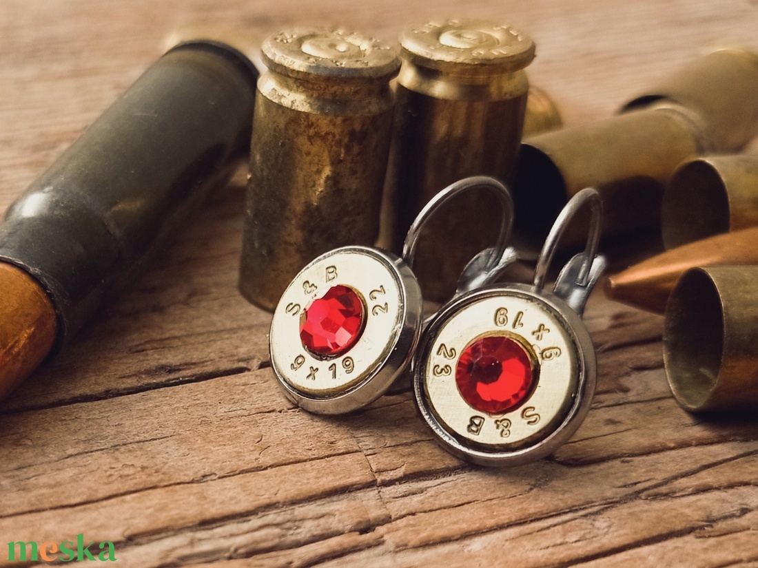 9mm Francia Kapcsos Fülbevaló - Vörös - ékszer - fülbevaló - fülékszer - Meska.hu 9mm Francia Kapcsos Fülbevaló - Vörös - ékszer - fülbevaló - fülékszer - Meska.hu