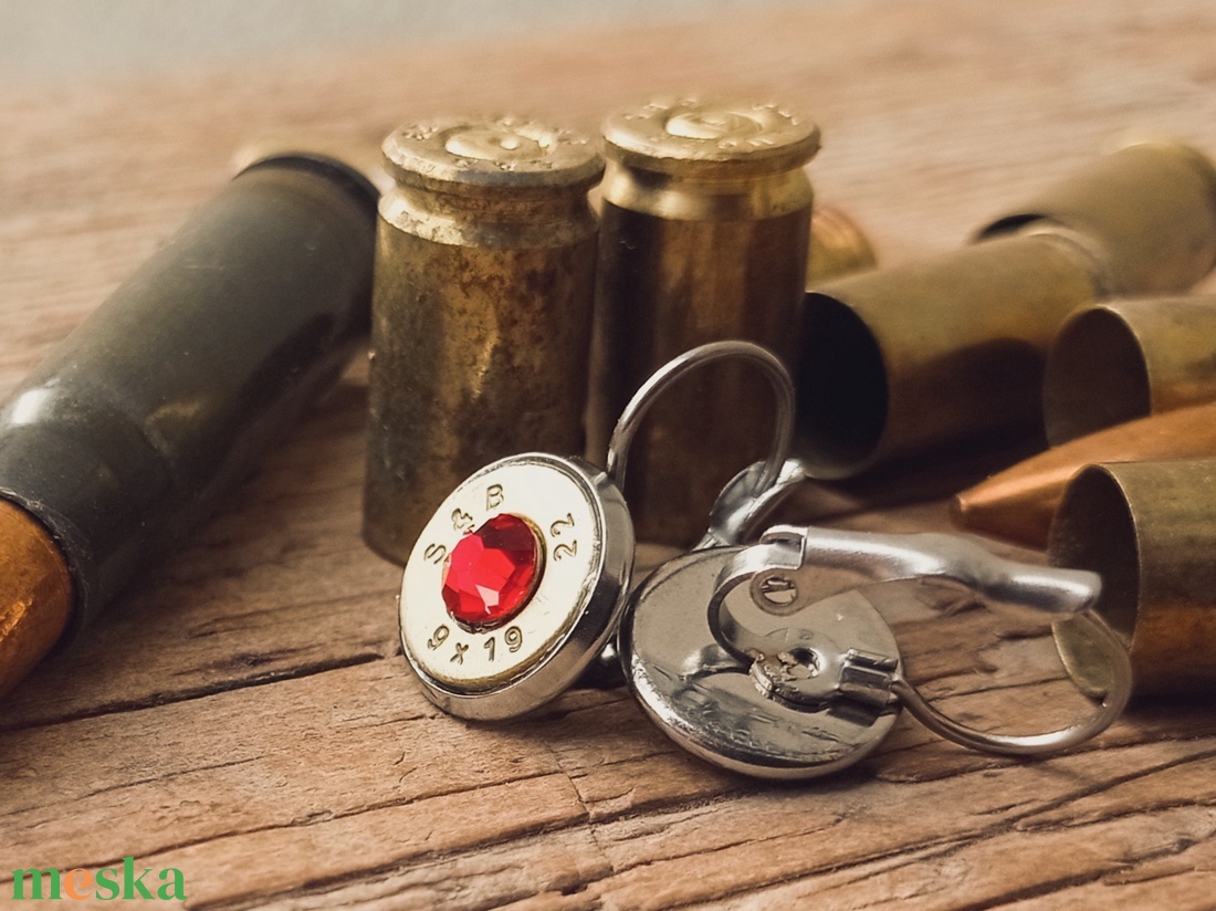 9mm Francia Kapcsos Fülbevaló - Vörös - ékszer - fülbevaló - fülékszer - Meska.hu 9mm Francia Kapcsos Fülbevaló - Vörös - ékszer - fülbevaló - fülékszer - Meska.hu