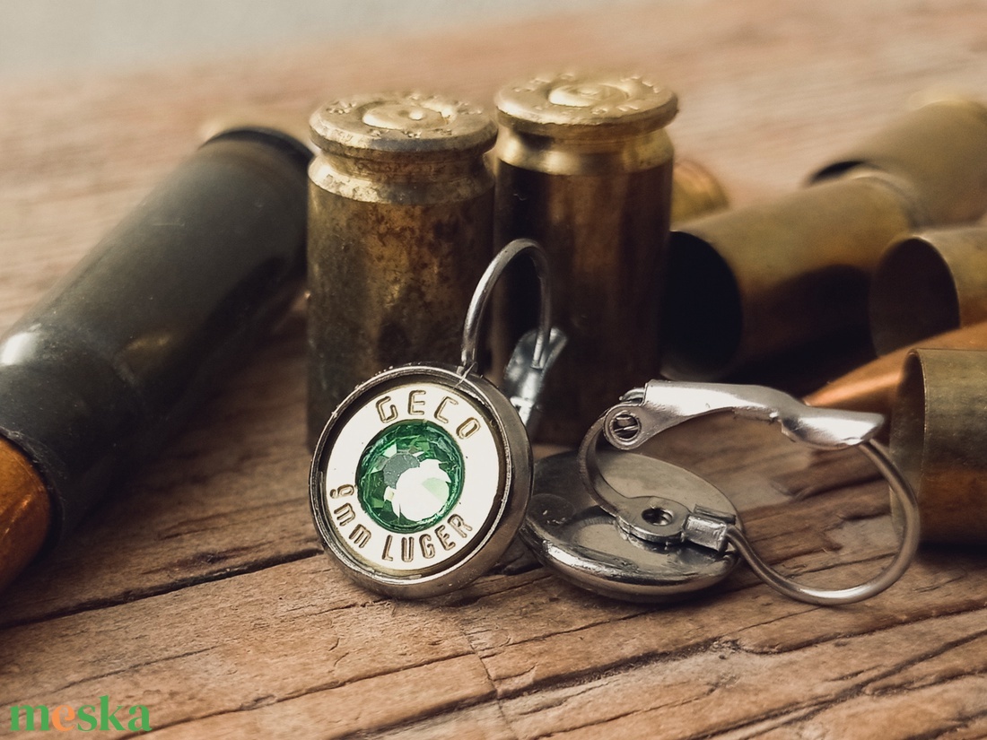 9mm Francia Kapcsos Fülbevaló - Fűzöld - ékszer - fülbevaló - fülékszer - Meska.hu 9mm Francia Kapcsos Fülbevaló - Fűzöld - ékszer - fülbevaló - fülékszer - Meska.hu