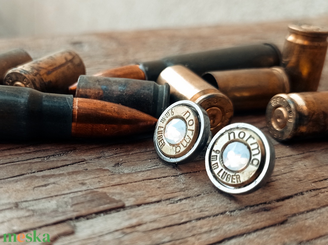 9mm Bedugós Fülbevaló - Opál - ékszer - fülbevaló - pötty fülbevaló - Meska.hu