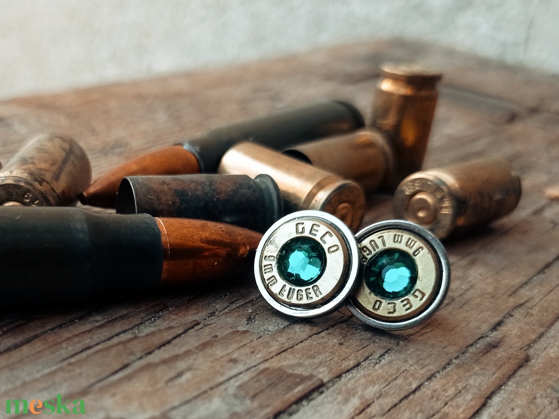 9mm Bedugós Fülbevaló - Smaragdzöld - ékszer - fülbevaló - pötty fülbevaló - Meska.hu 9mm Bedugós Fülbevaló - Smaragdzöld - ékszer - fülbevaló - pötty fülbevaló - Meska.hu