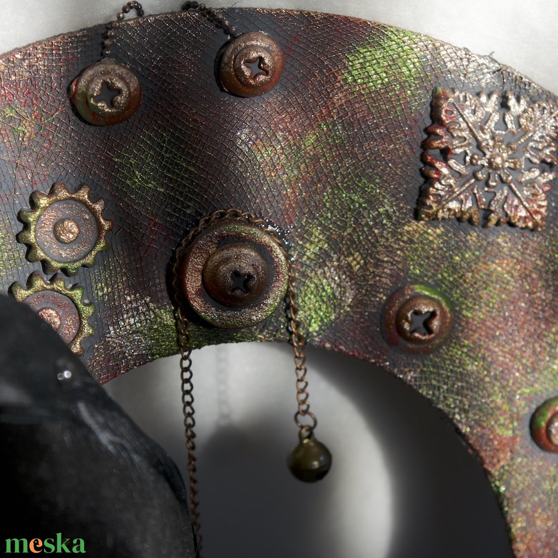 Steampunk varjú kopogtató - otthon & életmód - dekoráció - ajtó- és ablak dekoráció - ajtódísz & kopogtató - Meska.hu Steampunk varjú kopogtató - otthon & életmód - dekoráció - ajtó- és ablak dekoráció - ajtódísz & kopogtató - Meska.hu