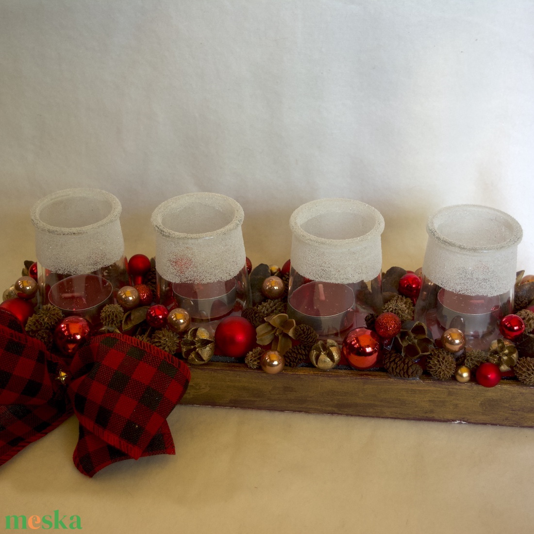 Erőművecske - Adventi dekoráció - karácsony - adventi díszek - adventi gyertyadíszek és koszorúdíszek - Meska.hu
