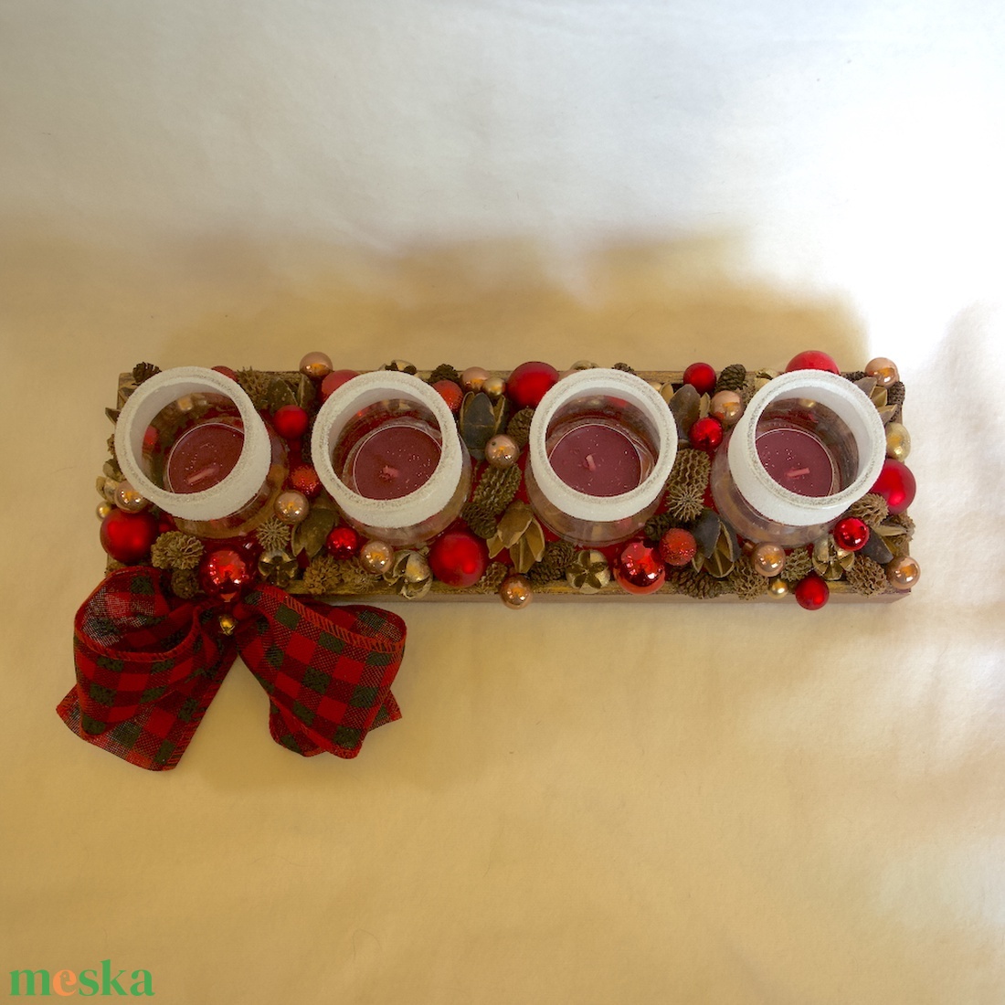 Erőművecske - Adventi dekoráció - karácsony - adventi díszek - adventi gyertyadíszek és koszorúdíszek - Meska.hu