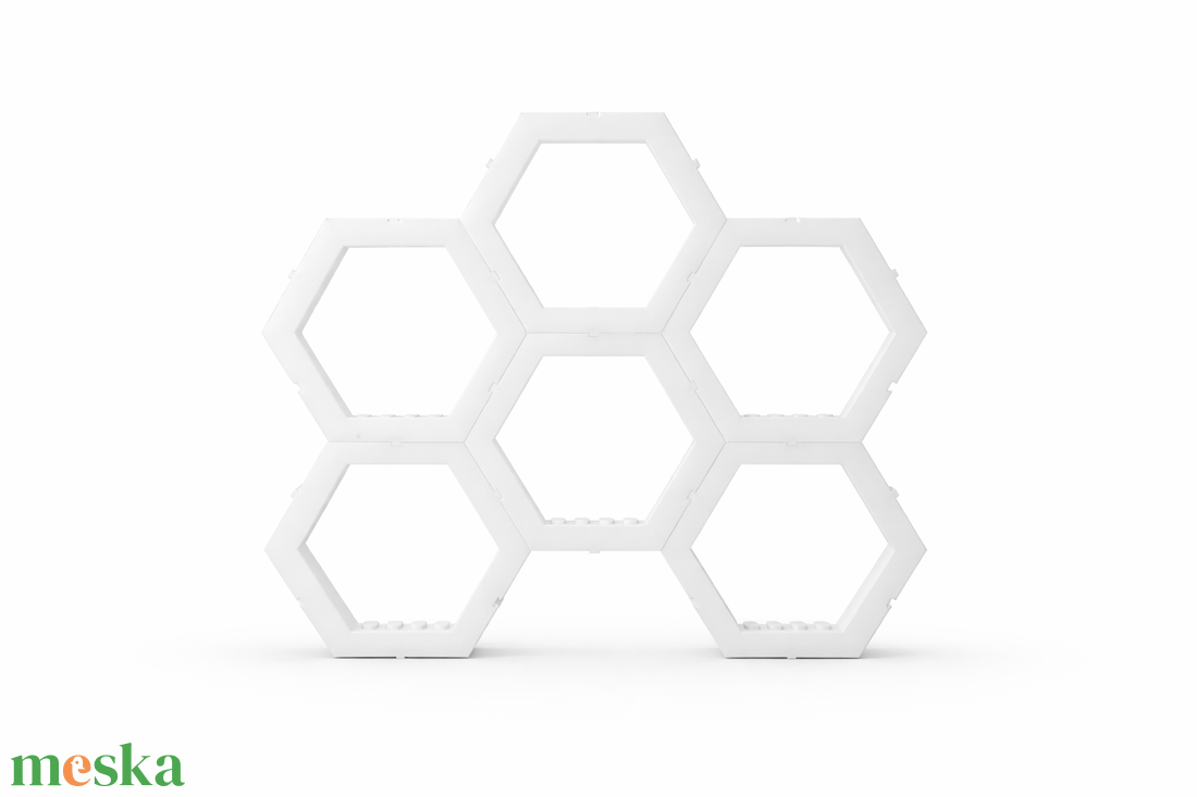 Minifigura tartó � LEGO kompatibilis, falra vagy polcra (6db-os csomag) - otthon & életmód - tárolás & rendszerezés - fali tároló - Meska.hu