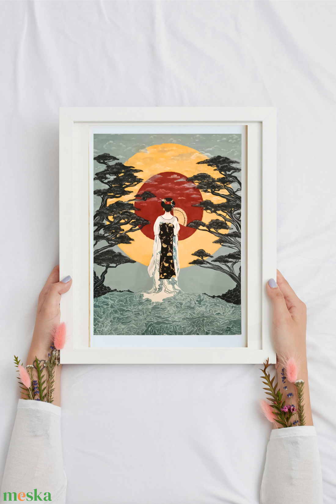 Maiko - művészet - festmény - festmény vegyes technika - Meska.hu