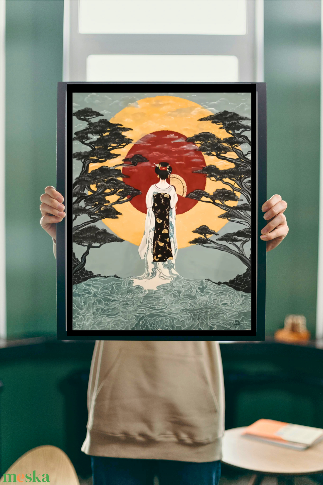 Maiko - művészet - festmény - festmény vegyes technika - Meska.hu