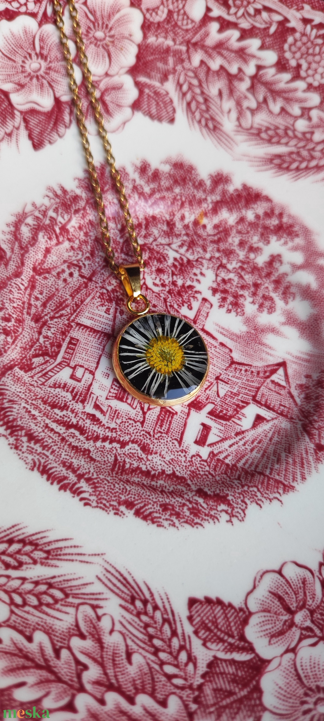 Pipitér nemesacél medál - ékszer - nyaklánc - medálos nyaklánc - Meska.hu