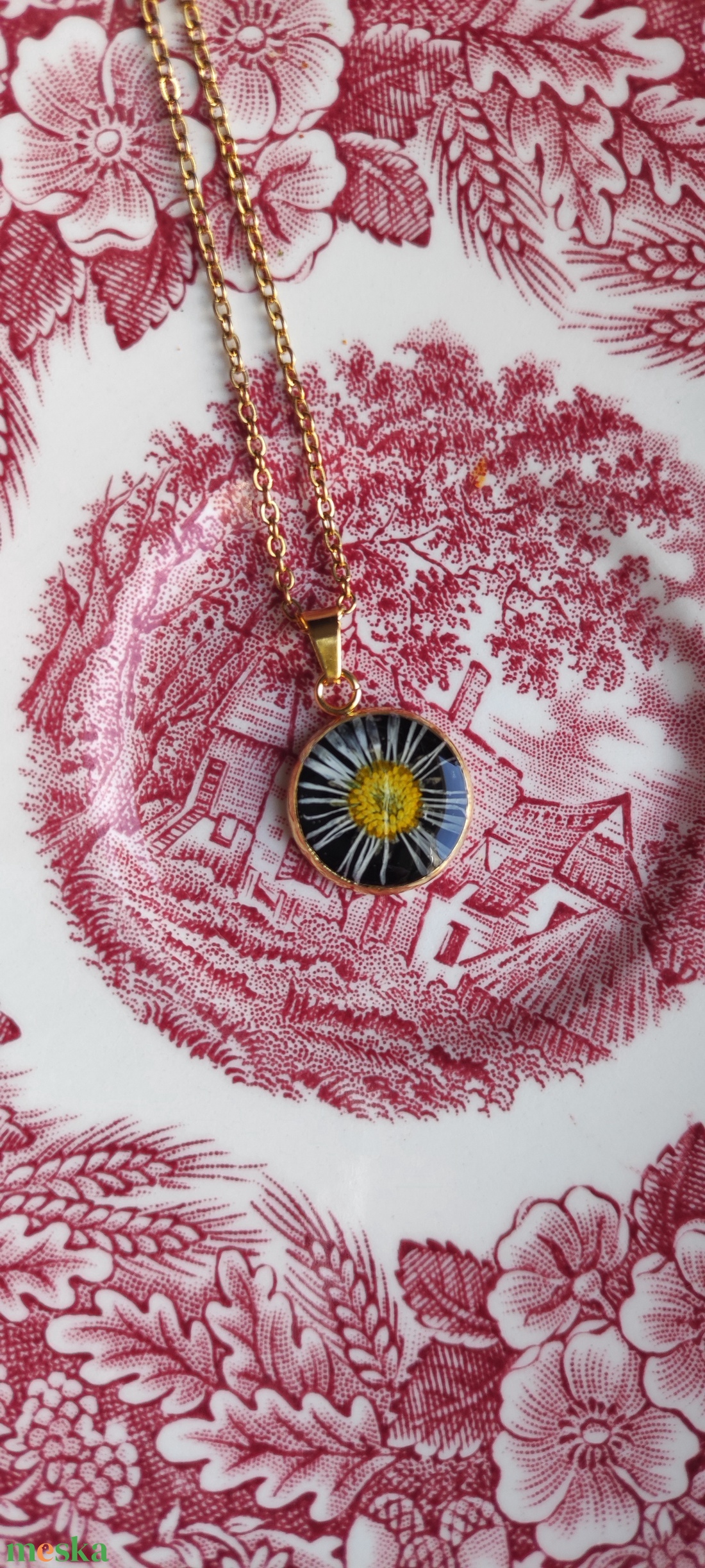 Pipitér nemesacél medál - ékszer - nyaklánc - medálos nyaklánc - Meska.hu