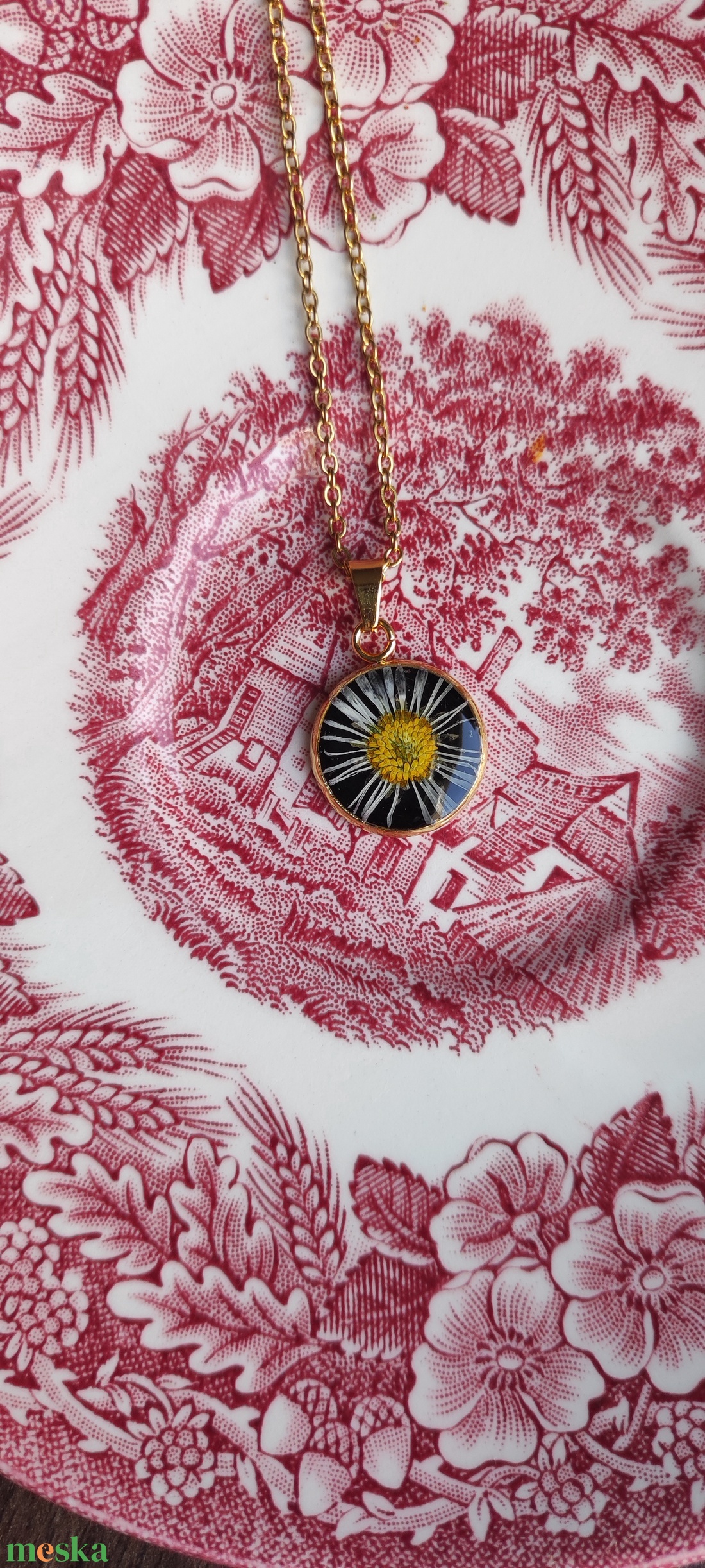 Pipitér nemesacél medál - ékszer - nyaklánc - medálos nyaklánc - Meska.hu