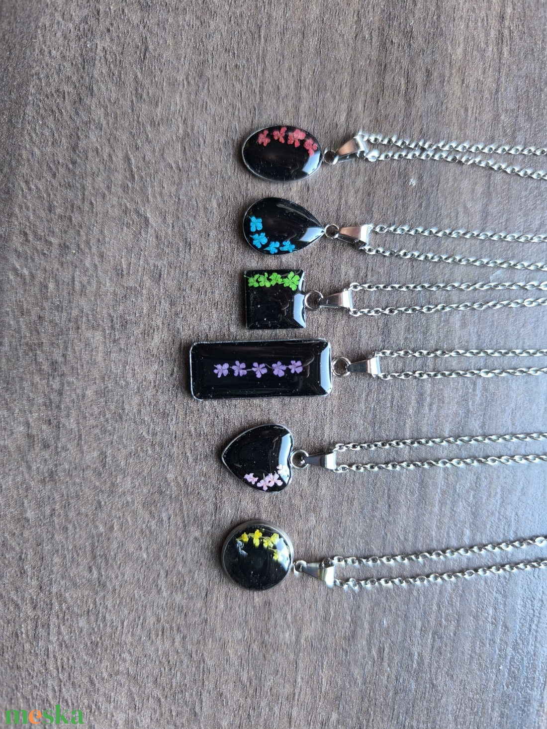 Nemesacél medál anyatejjel - ékszer - nyaklánc - medálos nyaklánc - Meska.hu