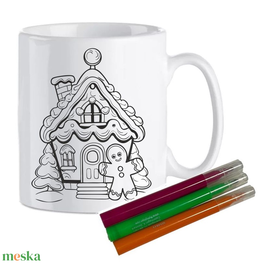 Kifesthető kreatív bögre - otthon & életmód - konyhafelszerelés, tálalás - tálalás - bögre & csésze - Meska.hu