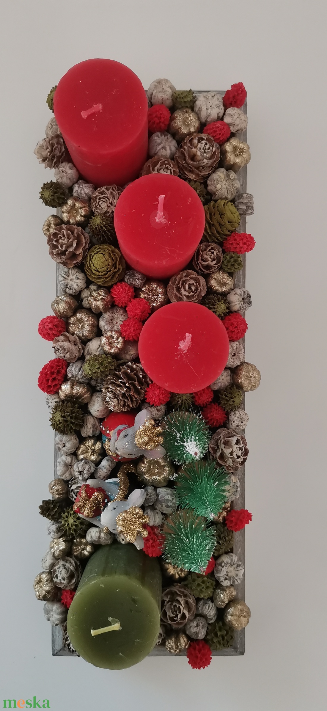 Egér királyi pár karácsonyi asztaldísz - karácsony - adventi díszek - adventi asztaldísz - Meska.hu Egér királyi pár karácsonyi asztaldísz - karácsony - adventi díszek - adventi asztaldísz - Meska.hu