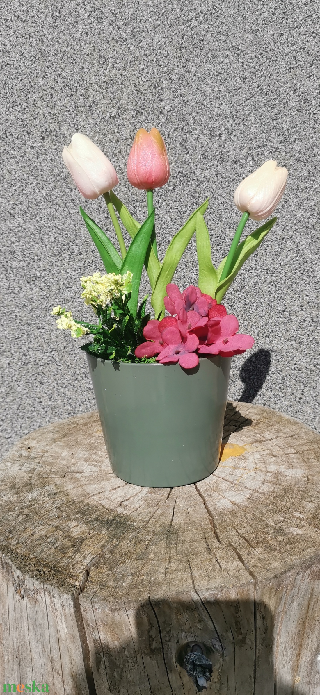 Tulipános asztaldísz - otthon & életmód - dekoráció - asztal és polc dekoráció - asztaldísz - Meska.hu Tulipános asztaldísz - otthon & életmód - dekoráció - asztal és polc dekoráció - asztaldísz - Meska.hu