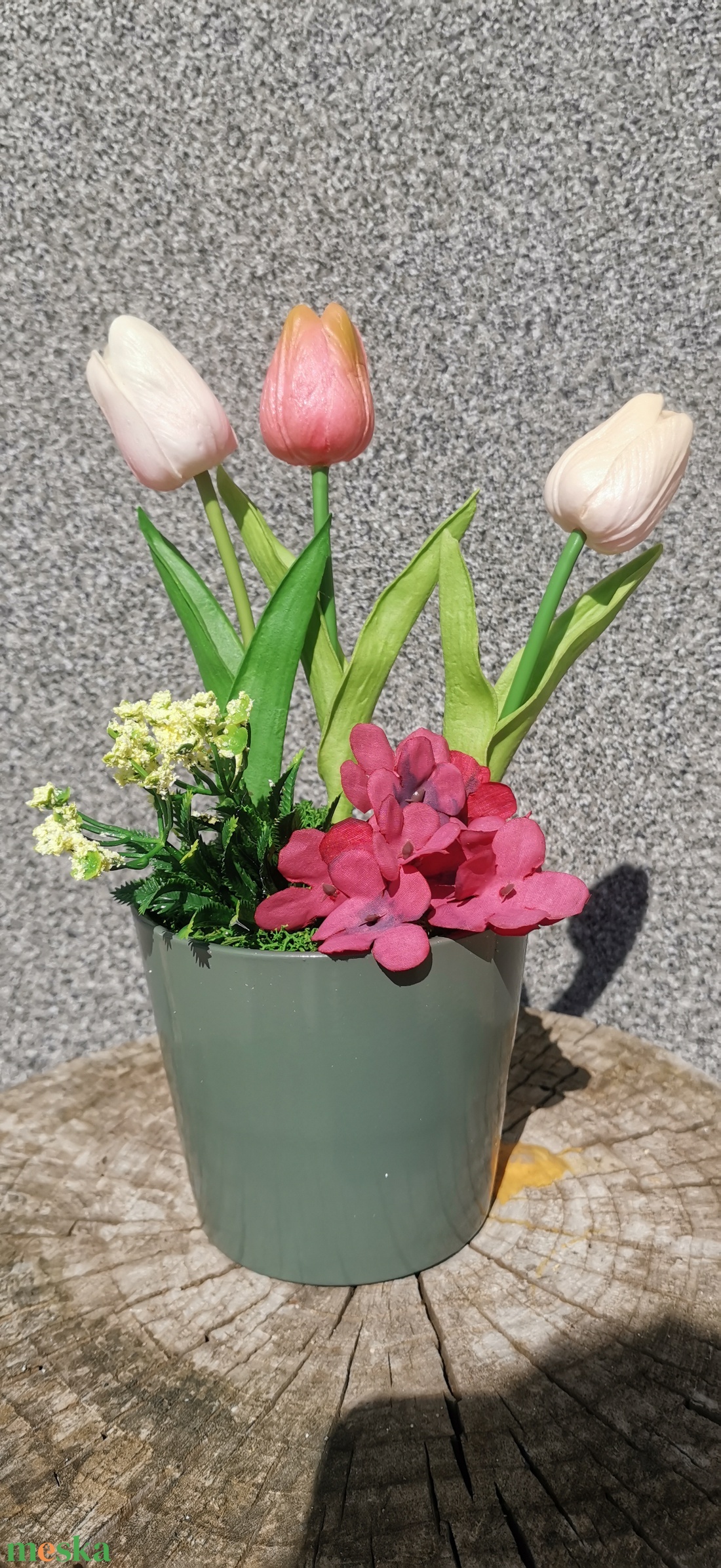 Tulipános asztaldísz - otthon & életmód - dekoráció - asztal és polc dekoráció - asztaldísz - Meska.hu Tulipános asztaldísz - otthon & életmód - dekoráció - asztal és polc dekoráció - asztaldísz - Meska.hu