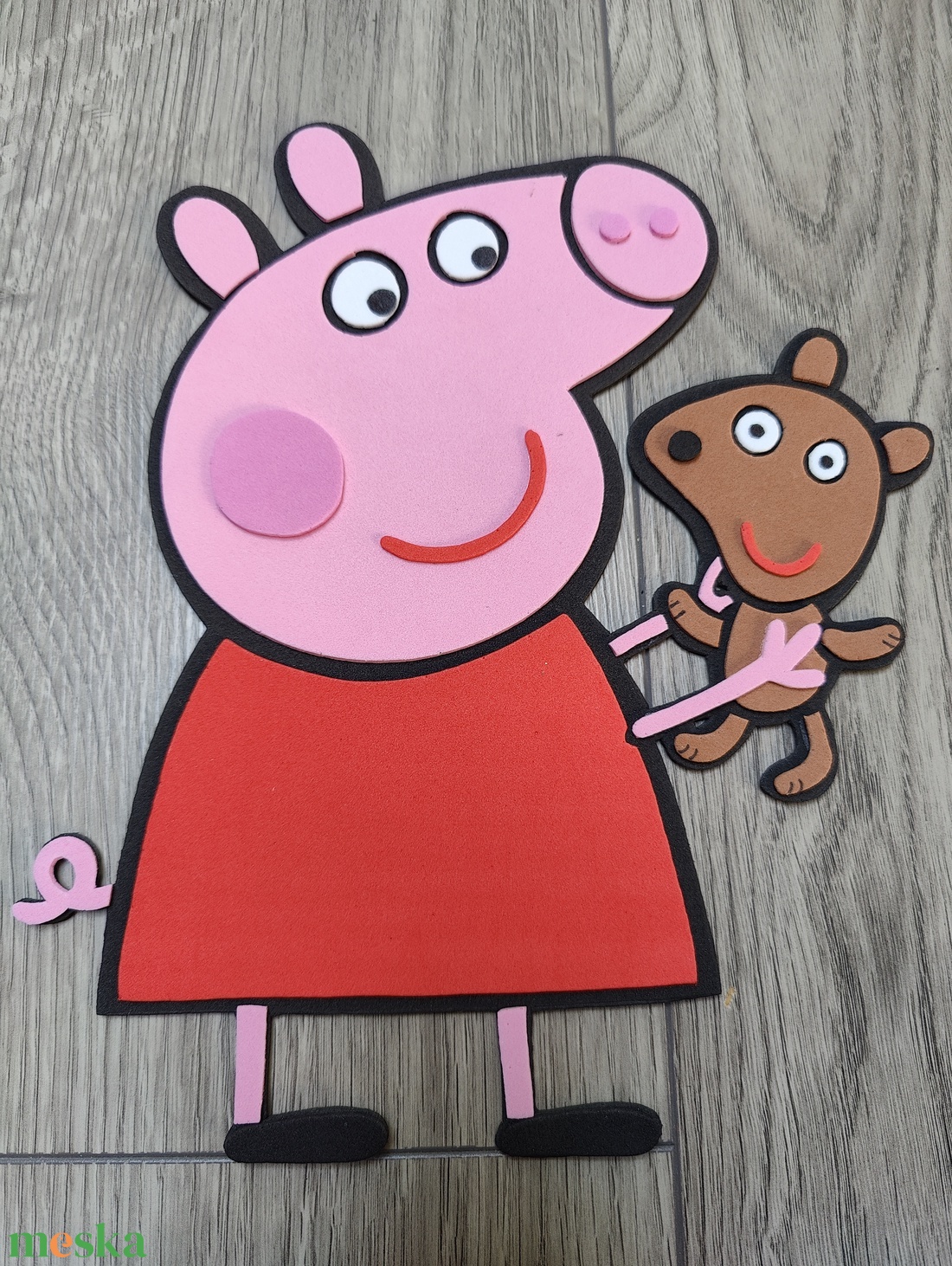 Mesés kismalac névtábla - egyedi névre szóló falidekoráció �  - baba - mama - babaszoba dekoráció - babanév dekoráció - Meska.hu