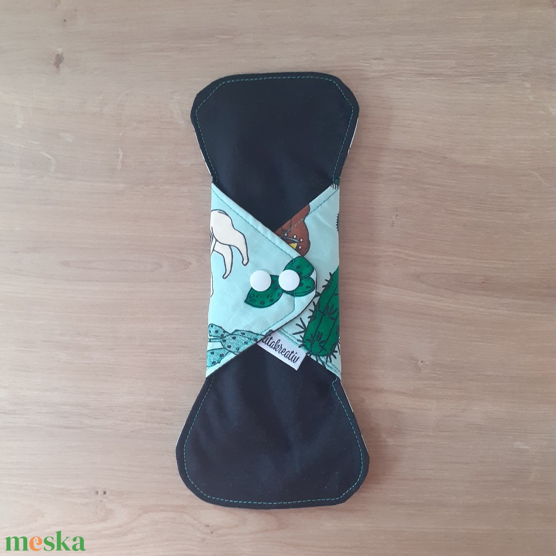 Egészségügyi betét 26cm bambusz mag, vékony - láma - szépségápolás - intim higiénia - intimbetét - Meska.hu