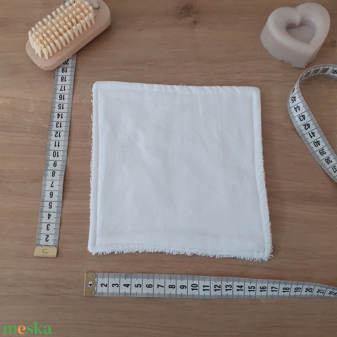 Mosható törlőkendő - fehér  - otthon & életmód - konyhafelszerelés, tálalás - konyhai textil - konyharuha & törlőkendő - Meska.hu