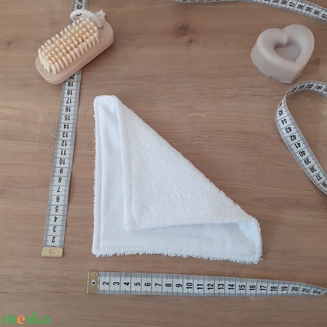 Mosható törlőkendő - fehér  - otthon & életmód - konyhafelszerelés, tálalás - konyhai textil - konyharuha & törlőkendő - Meska.hu