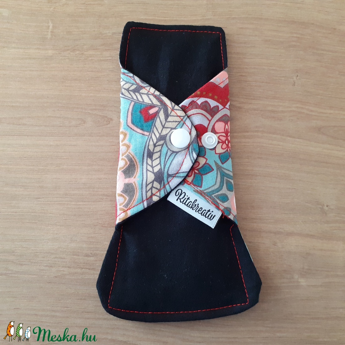Egészségügyi betét 18cm bambusz mag, vékony - mandala - szépségápolás - intim higiénia - intimbetét - Meska.hu