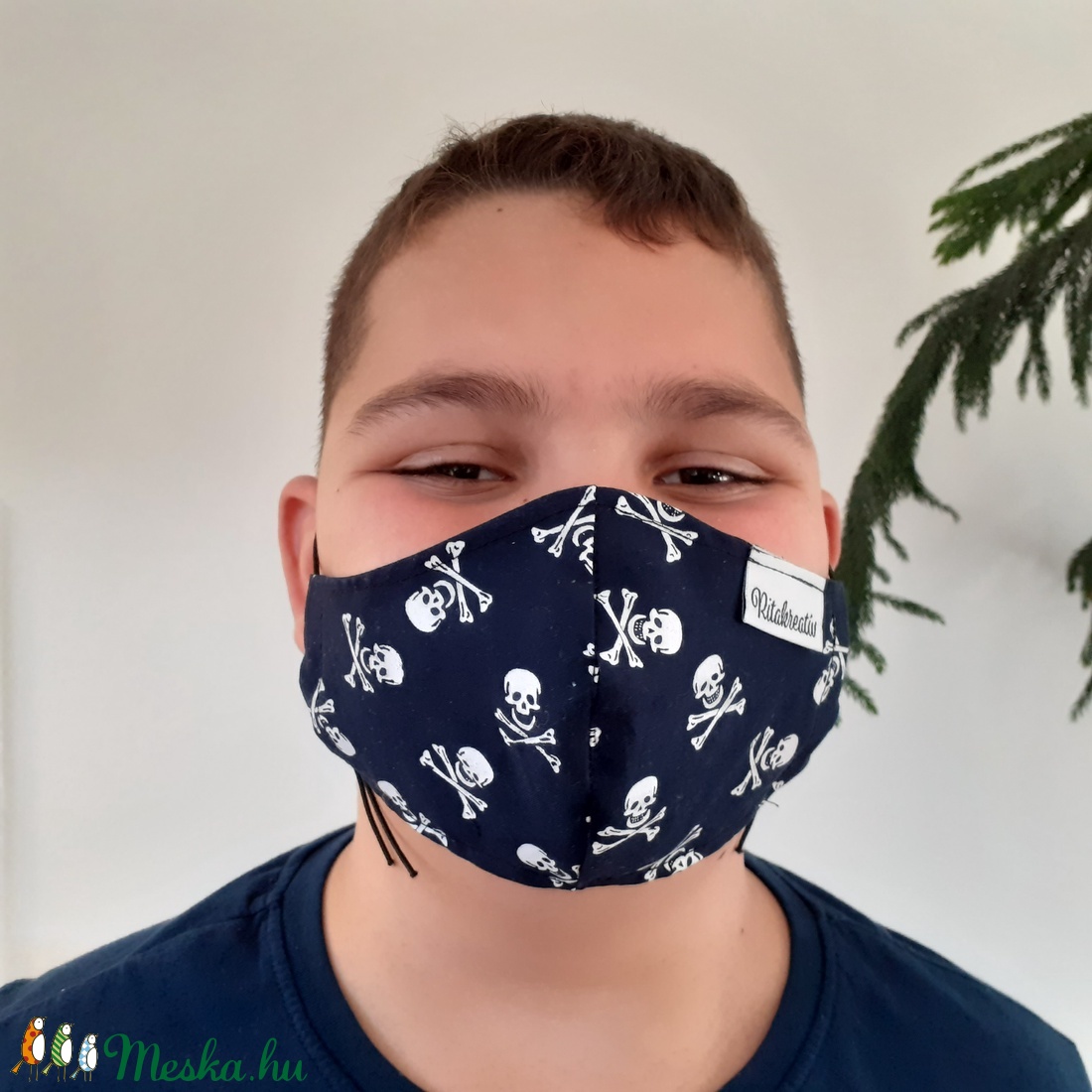 Állítható maszk, női és tini méret - térkép - női - női - Meska.hu