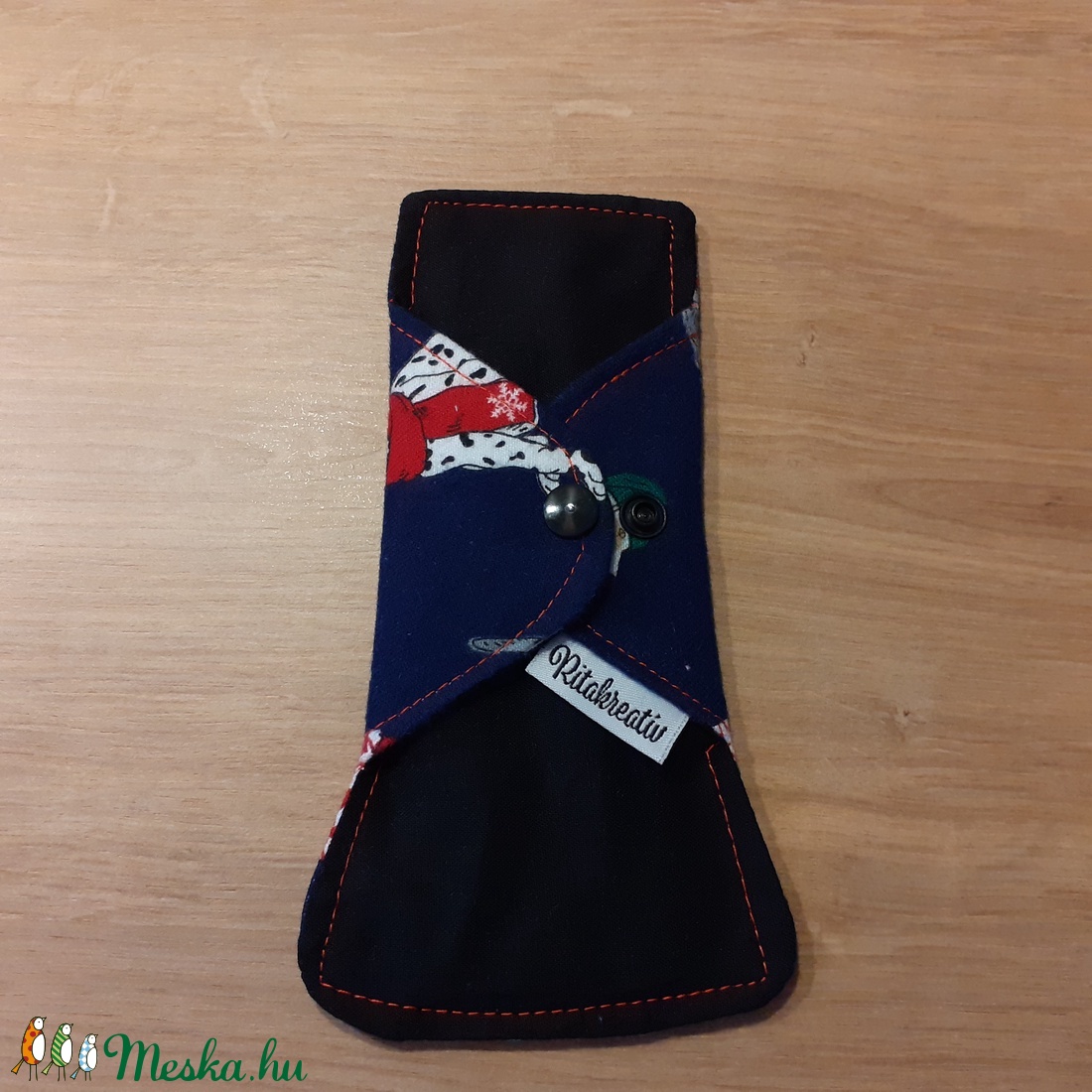 Egészségügyi betét 18cm bambusz mag, vékony - pulcsis kutya pihe puha flanellal - szépségápolás - intim higiénia - intimbetét - Meska.hu