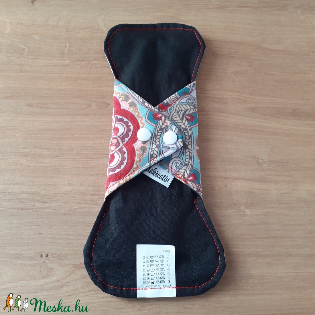 Egészségügyi betét 26cm bambusz mag, vékony - mandala - szépségápolás - intim higiénia - intimbetét - Meska.hu