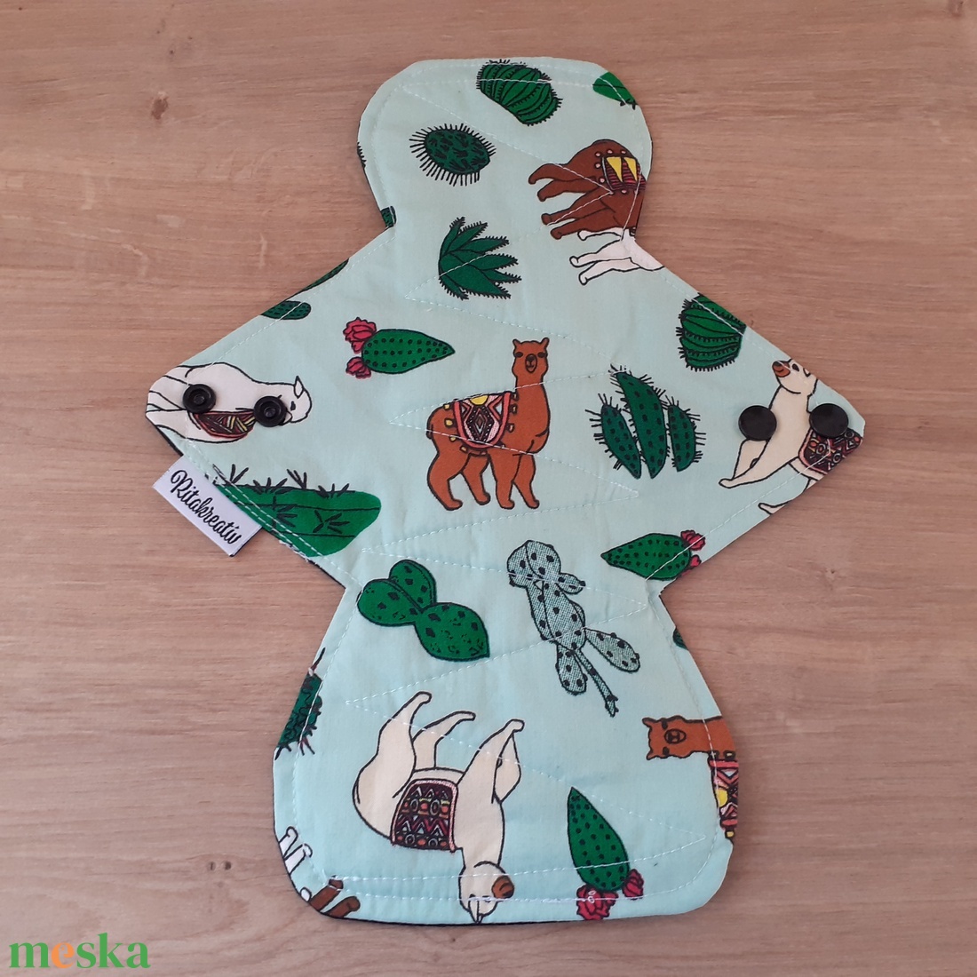 Egészségügyi betét 30cm bambusz+zorb mag, vékony - láma (éjeli, posztpartum, inkontinencia) - szépségápolás - intim higiénia - intimbetét - Meska.hu