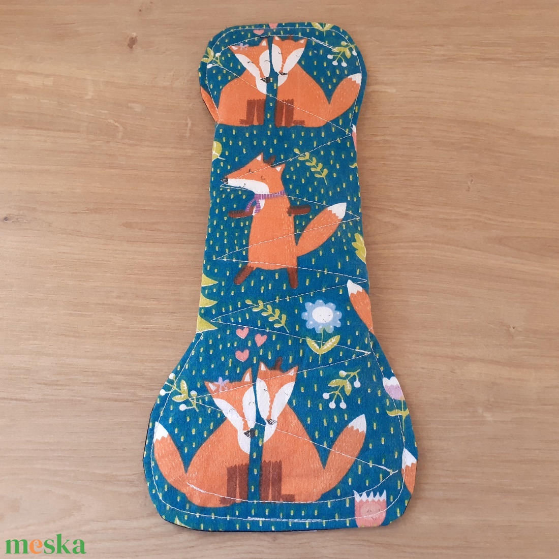 Egészségügyi betét 30cm bambusz+zorb mag, vékony - róka 2 (éjeli, posztpartum, inkontinencia) - szépségápolás - intim higiénia - intimbetét - Meska.hu