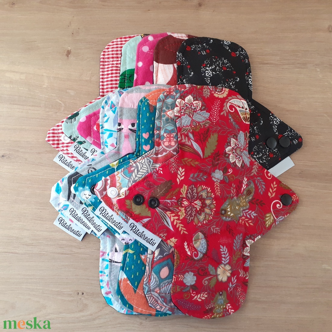 5db 26cm mosható betét meglepetés mintával - szépségápolás - intim higiénia - intimbetét - Meska.hu 5db 26cm mosható betét meglepetés mintával - szépségápolás - intim higiénia - intimbetét - Meska.hu