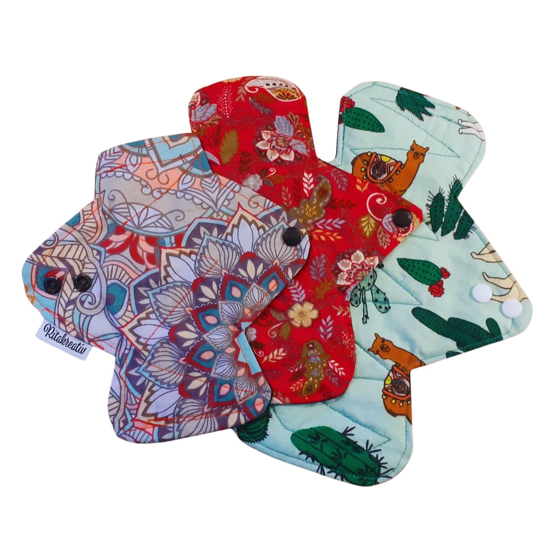 Zsófi mosható betét próbacsomag meglepetés mintával - szépségápolás - intim higiénia - intimbetét - Meska.hu