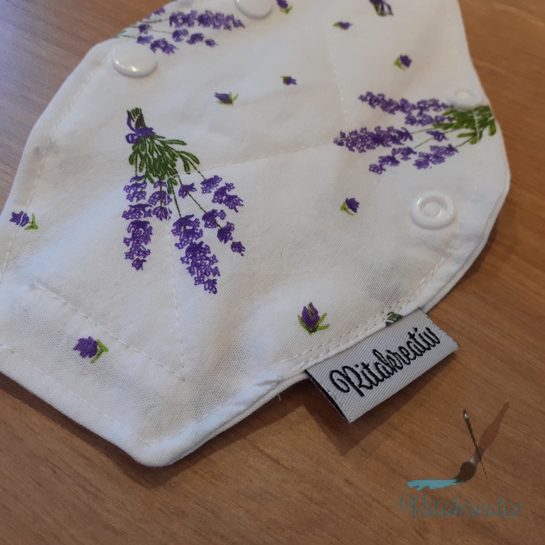 Levendula tanga mosható betét 18cm - tisztasági - szépségápolás - intim higiénia - tisztasági betét - Meska.hu