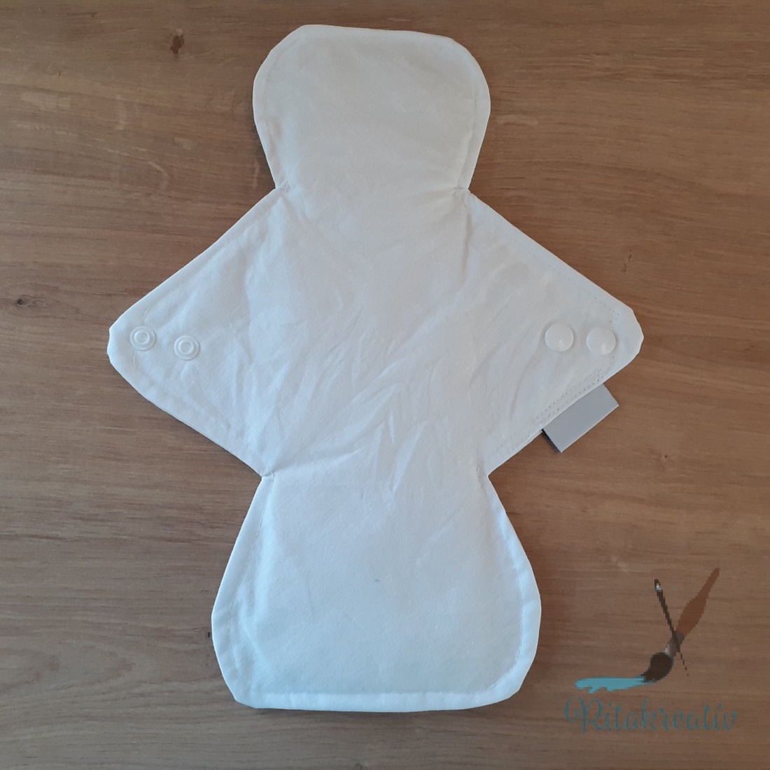 Patentos fehér mosható Inkontinencia betét 30cm - szépségápolás - intim higiénia - tisztasági betét - Meska.hu