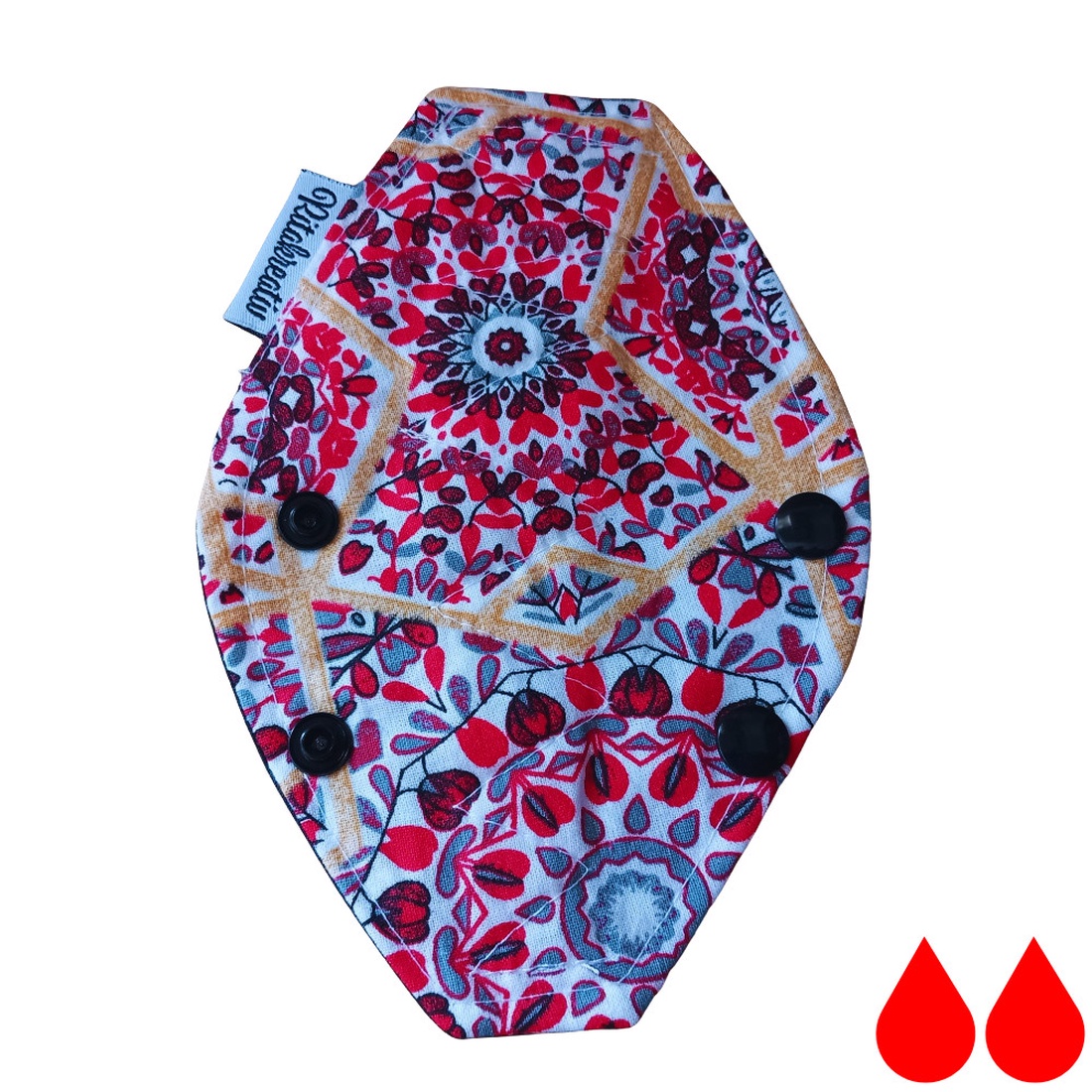 5db 18cm mosható tanga betét eü meglepetés mintával - szépségápolás - intim higiénia - intimbetét - Meska.hu