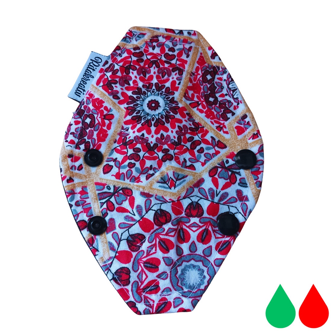 10db 16cm mosható tanga betét tisztasági meglepetés mintával - szépségápolás - intim higiénia - tisztasági betét - Meska.hu