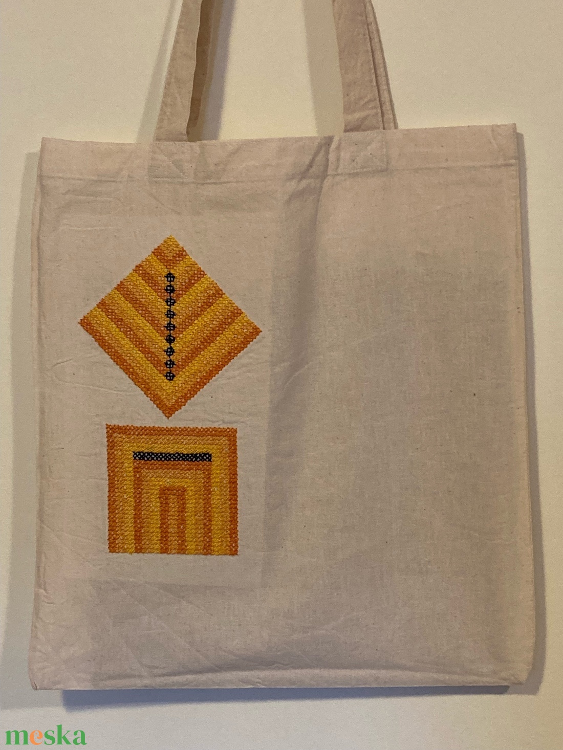 Narancs variációk - Kézzel himzett vászonszatyor - táska & tok - bevásárlás & shopper táska - shopper, textiltáska, szatyor - Meska.hu Narancs variációk - Kézzel himzett vászonszatyor - táska & tok - bevásárlás & shopper táska - shopper, textiltáska, szatyor - Meska.hu