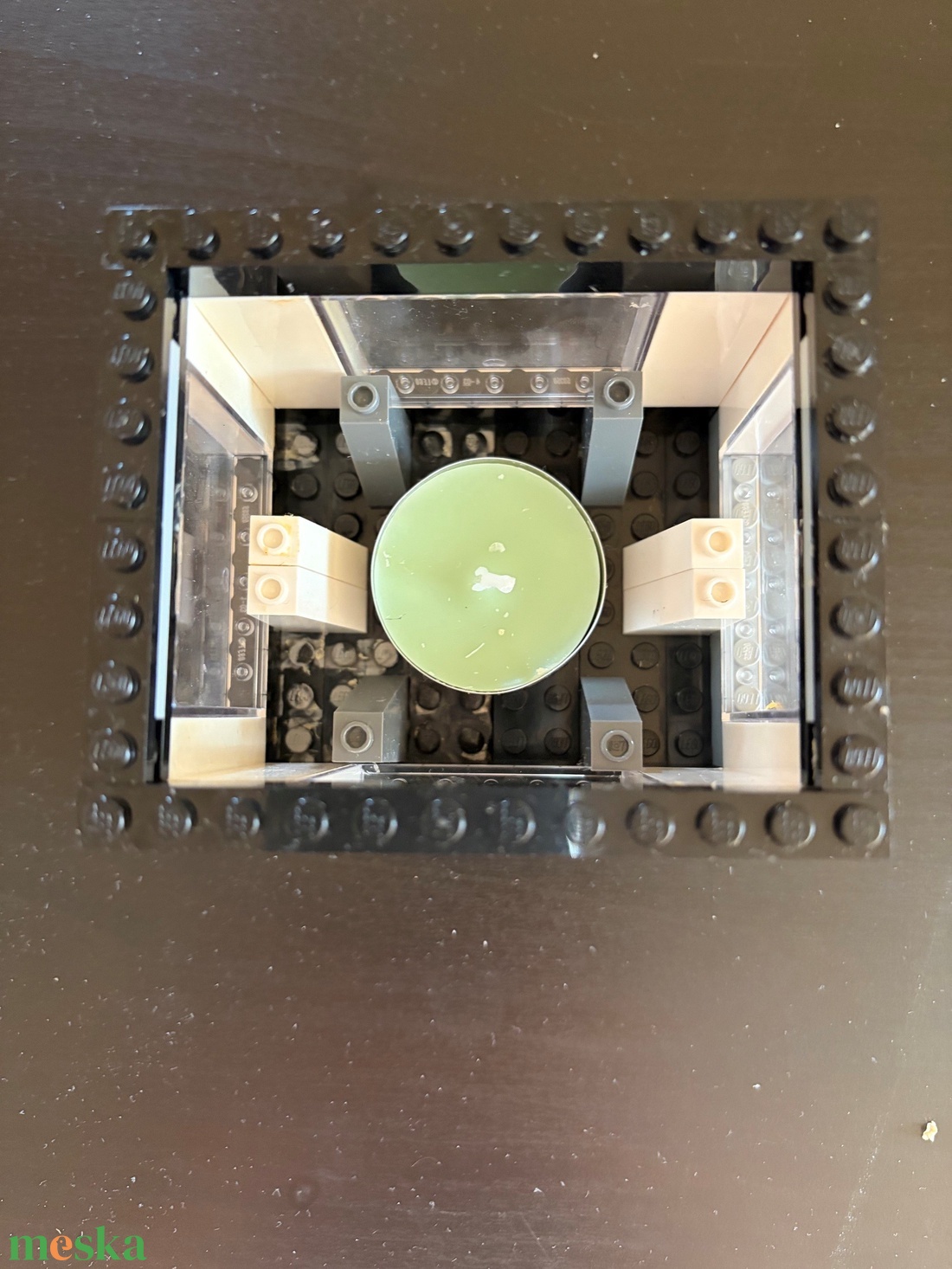 LEGO teamácses tartó - otthon & életmód - gyertya, illat, aroma - mécses és mécsestartó - Meska.hu