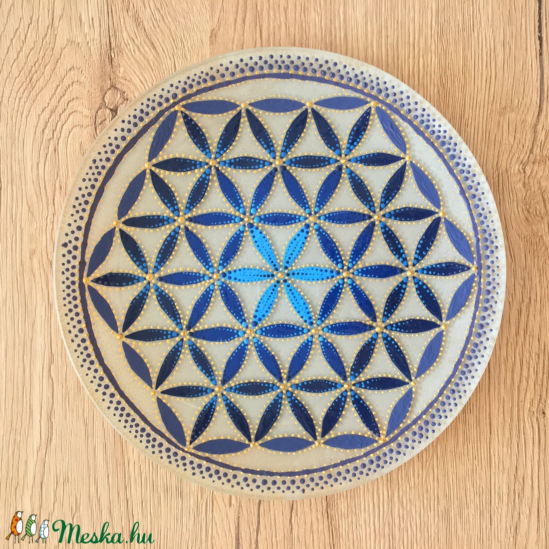 Életvirág Mandala tál -  - Meska.hu